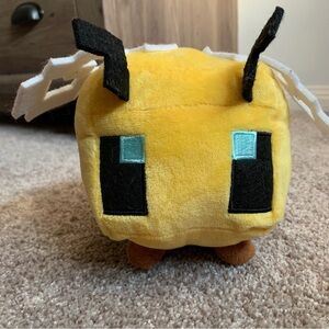Minecraft Bee Abeille 6" Official Plush/Plushie By Mattel Mojang